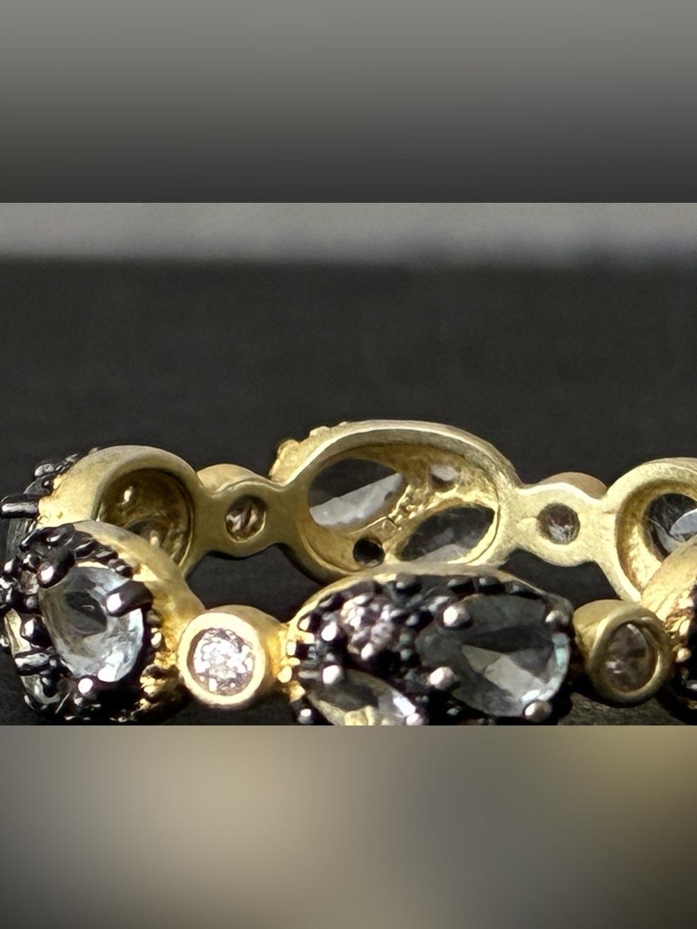 Freida Rothman Ring Sz 7.5 - Picture 3 of 9